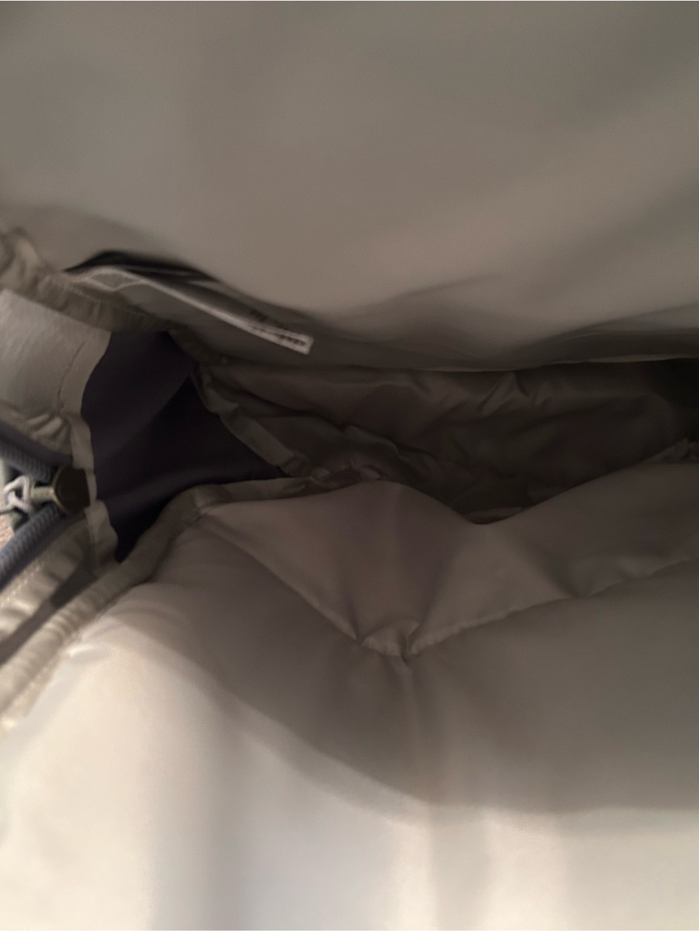 The North Face Borealis Light Gray and Charcoal Backpack - Picture 8 of 14
